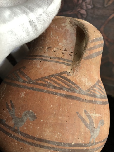 古玩陶瓷彩繪雙系陶罐你要真品鑒賞圖