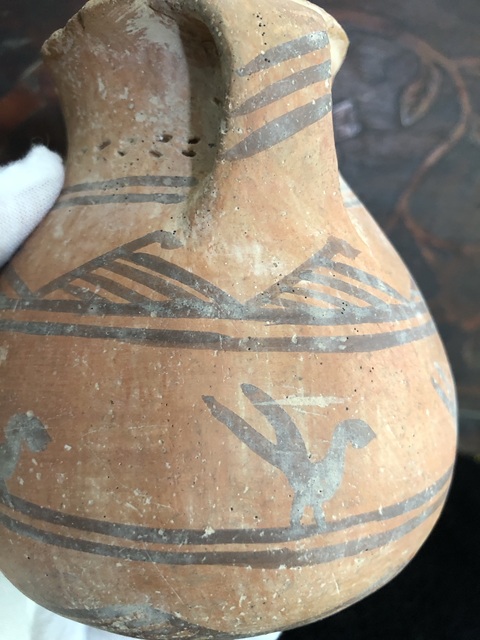 古玩陶瓷彩繪雙系陶罐你要真品鑒賞圖