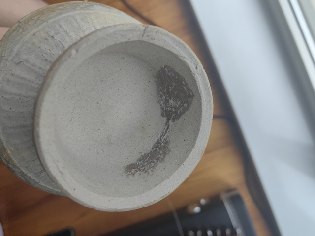 古玩陶瓷宋代青白釉雙耳印花瓶真品鑒賞圖