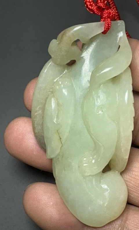 古玩玉器玉鷹真品鑒賞圖