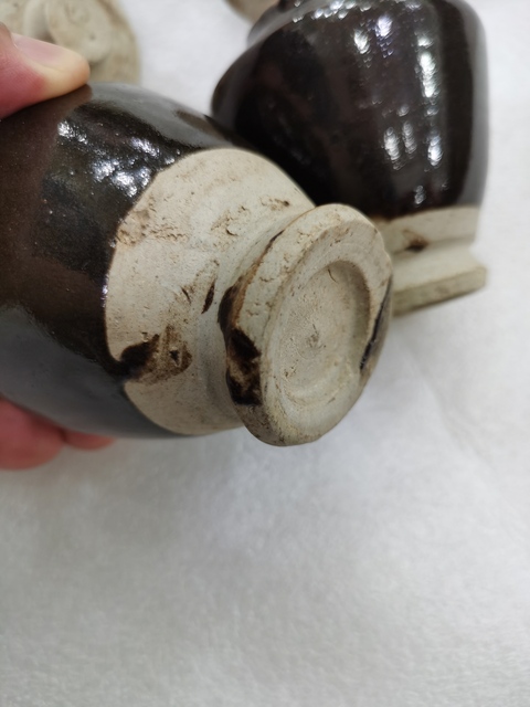 古玩陶瓷黑釉蓋罐真品鑒賞圖