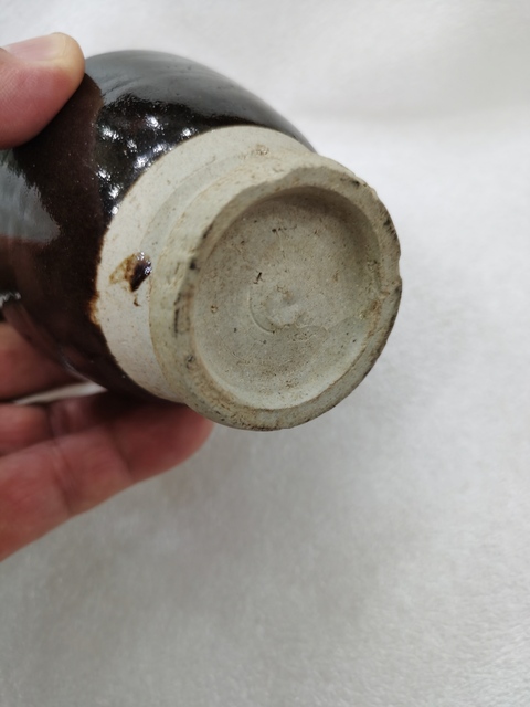 古玩陶瓷黑釉蓋罐真品鑒賞圖