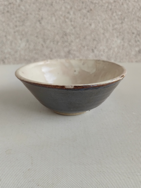 古玩陶瓷磁州窯雙色釉茶碗拍賣，當前價格350元