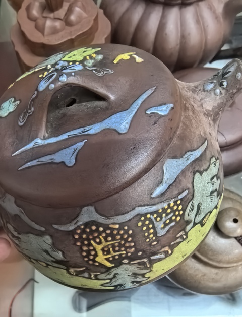 古玩雜項(xiàng)石瓢壺真品鑒賞圖