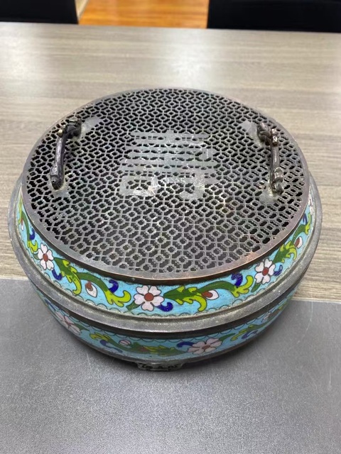 古玩銅器熏爐真品鑒賞圖