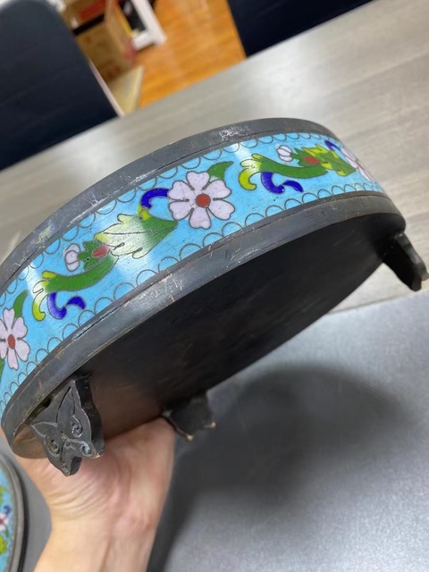 古玩銅器熏爐真品鑒賞圖