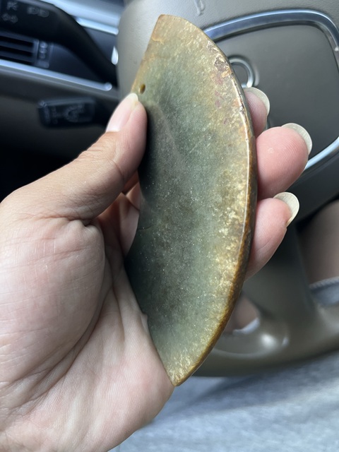 古玩玉器仿古做舊玉璜真品鑒賞圖