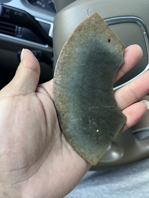 古玩玉器仿古做舊玉璜真品鑒賞圖