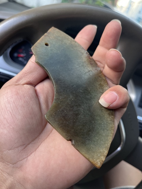 古玩玉器仿古做舊玉璜真品鑒賞圖
