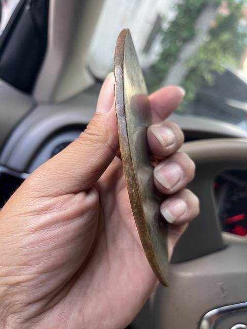 古玩玉器仿古做舊玉璜真品鑒賞圖