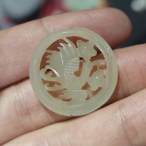古玩玉器玉花片真品鑒賞圖
