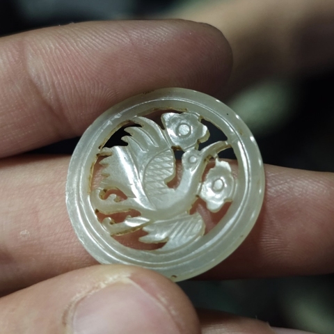 古玩玉器玉花片真品鑒賞圖
