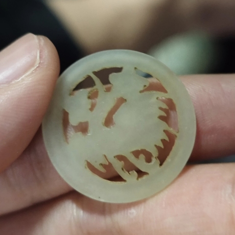 古玩玉器玉花片真品鑒賞圖