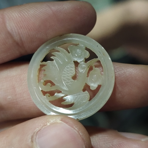 古玩玉器玉花片真品鑒賞圖