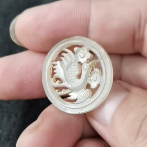 古玩玉器玉花片真品鑒賞圖