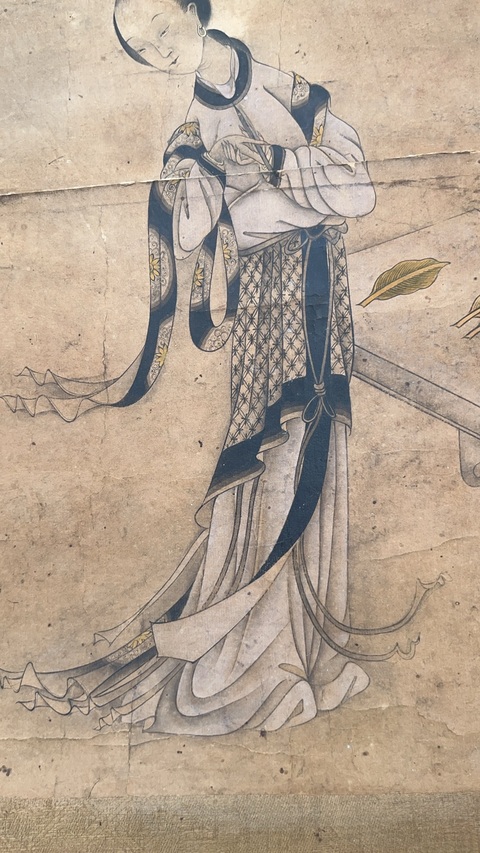 古玩字畫惆悵東風奈別何真品鑒賞圖