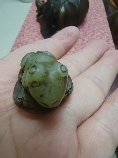 古玩玉器玉壺真品鑒賞圖