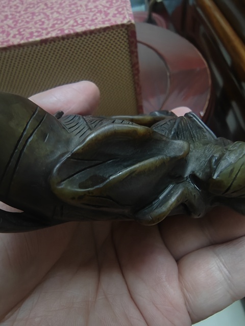 古玩玉器玉壺真品鑒賞圖