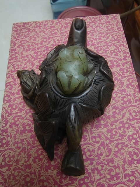 古玩玉器玉壺真品鑒賞圖