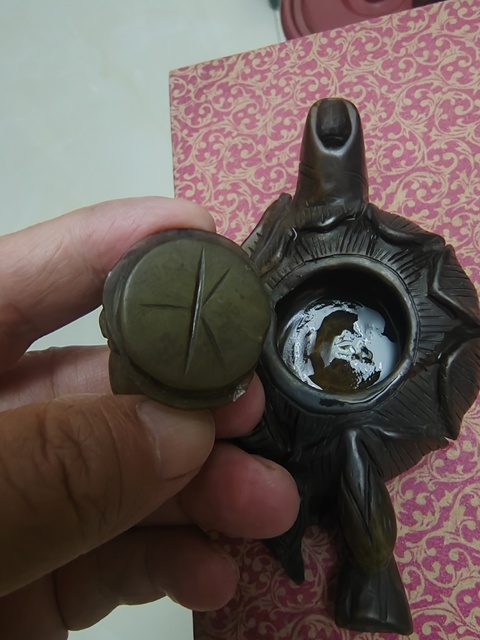 古玩玉器玉壺真品鑒賞圖
