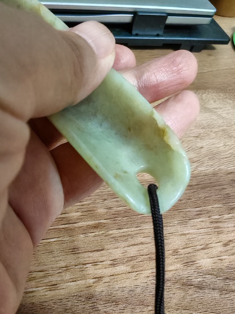 古玩玉器地方玉雕“鞋拔形器”真品鑒賞圖
