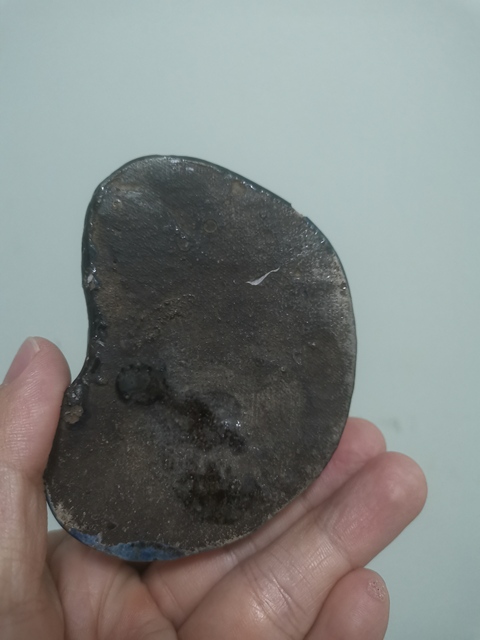 古玩陶瓷藍(lán)釉擺件真品鑒賞圖