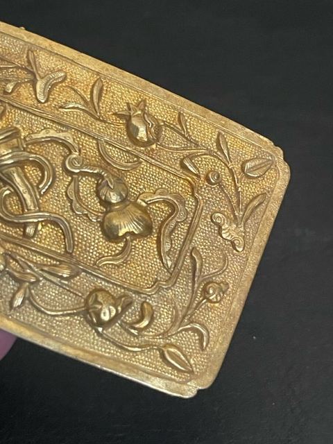 古玩雜項帶扣真品鑒賞圖