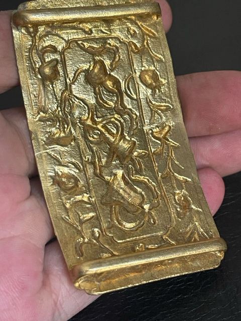 古玩雜項帶扣真品鑒賞圖