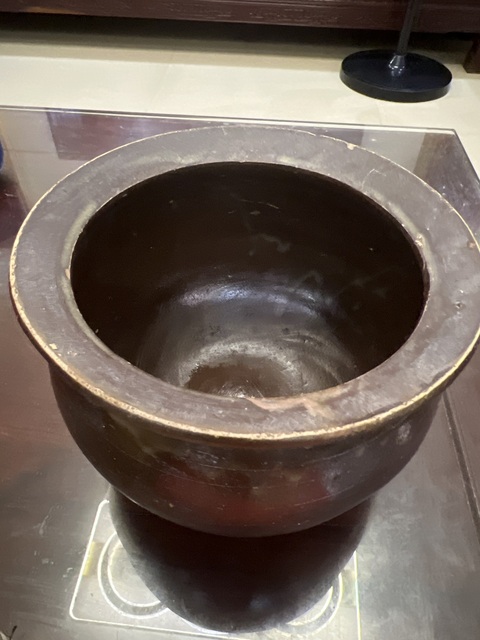 古玩陶瓷元末明初折沿爐真品鑒賞圖