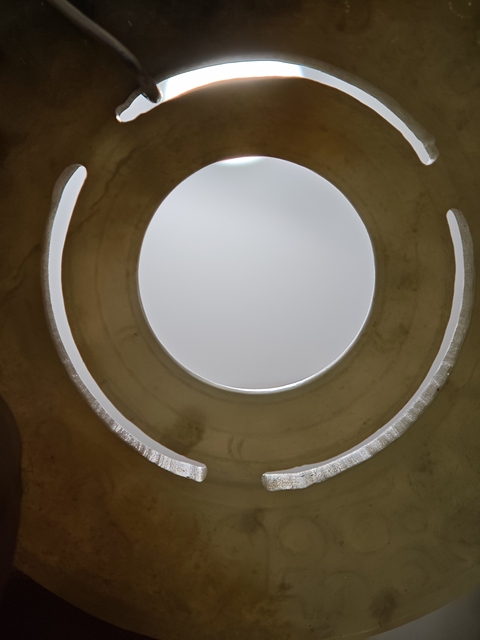 古玩玉器做舊仿漢代“谷紋玉璧”真品鑒賞圖