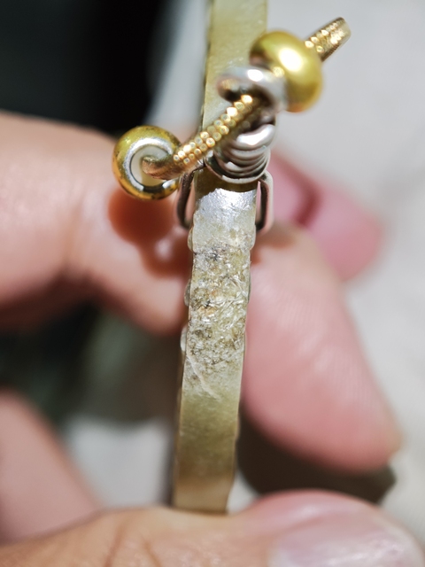 古玩玉器做舊仿漢代“谷紋玉璧”真品鑒賞圖