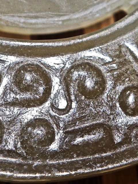 古玩玉器做舊仿漢代“谷紋玉璧”真品鑒賞圖