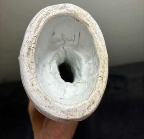 古玩陶瓷德化白瓷觀音菩薩造像真品鑒賞圖