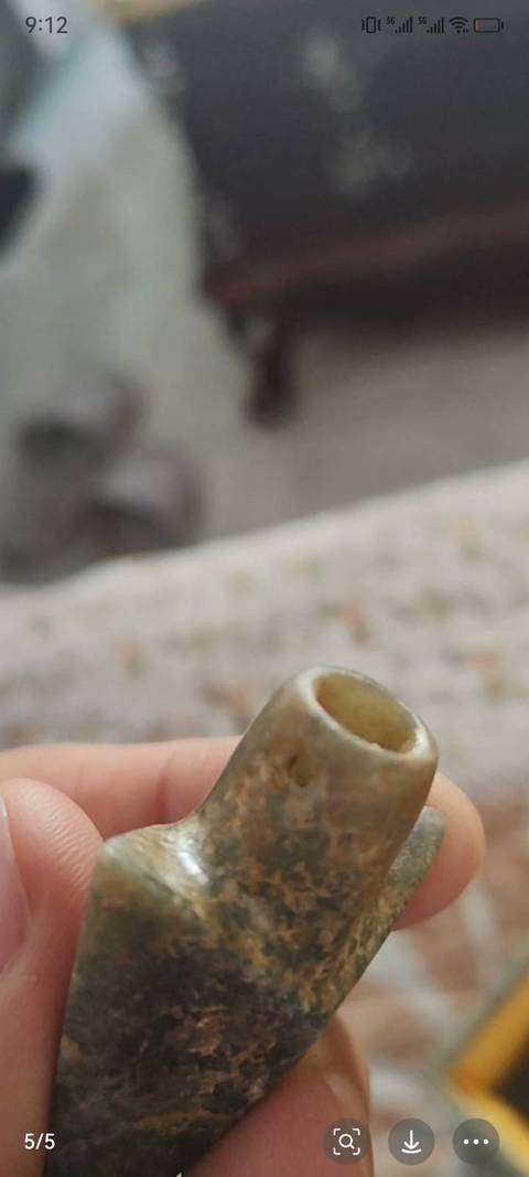 古玩玉器和田玉雕“箭簇”真品鑒賞圖