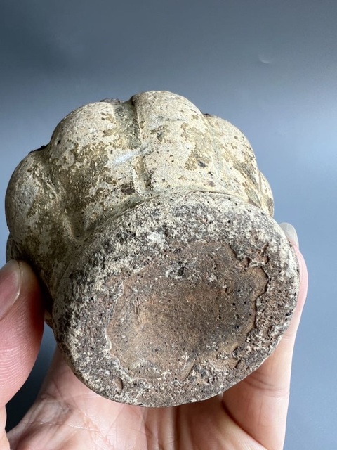 古玩陶瓷青釉鐵銹花龍紋瓜凌罐真品鑒賞圖