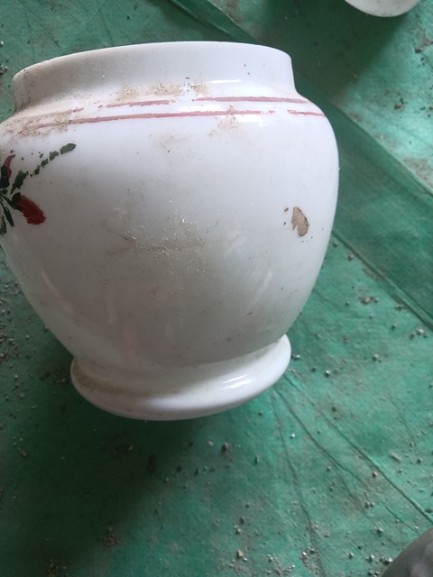 古玩陶瓷花鳥紋蓋罐真品鑒賞圖