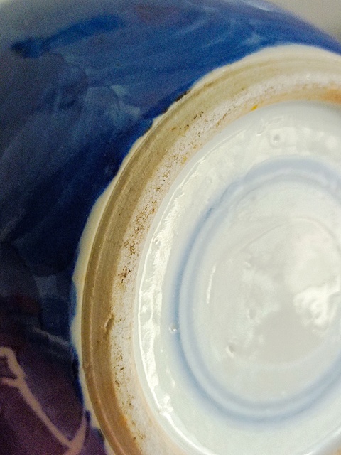 古玩陶瓷青花留白冰梅紋罐真品鑒賞圖