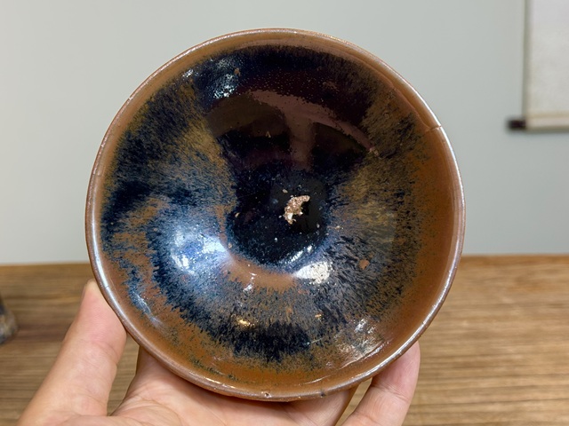古玩陶瓷茶盞真品鑒賞圖