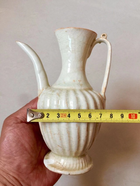 古玩陶瓷影青釉瓜楞執壺拍賣,當前價格16000元