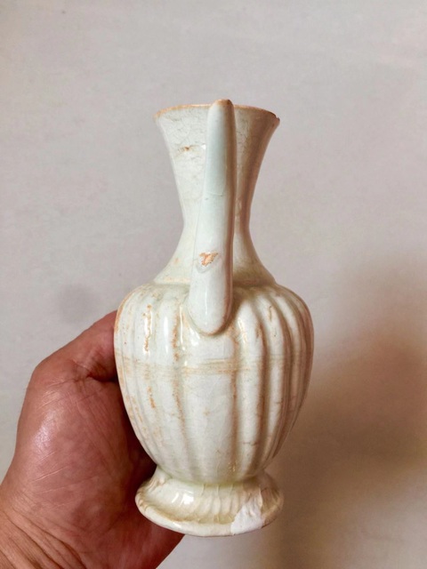 古玩陶瓷影青釉瓜楞執壺拍賣,當前價格16000元