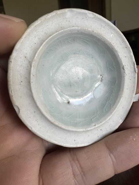 古玩陶瓷南宋湖田窯蓋罐真品鑒賞圖