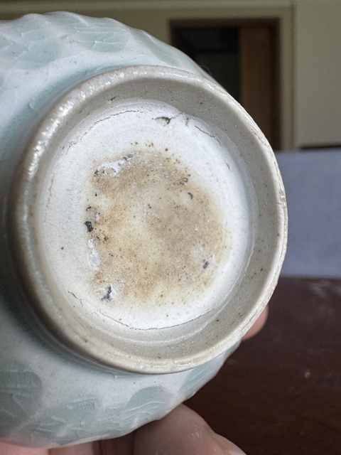 古玩陶瓷南宋湖田窯蓋罐真品鑒賞圖