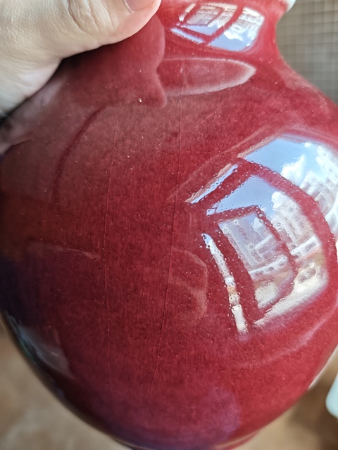古玩陶瓷燈籠尊真品鑒賞圖