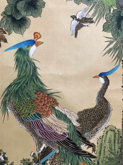 古玩字畫五倫圖真品鑒賞圖