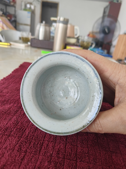 古玩陶瓷青花八寶紋香爐真品鑒賞圖