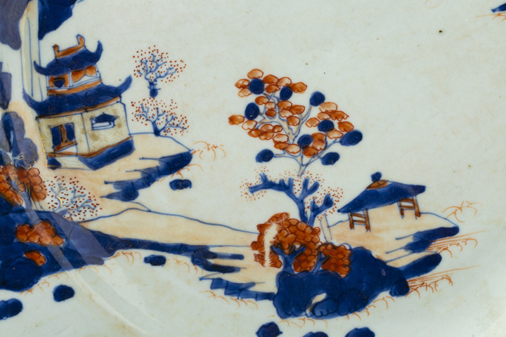 古玩陶瓷清康熙·青花礬紅山水樓閣紋大盤
拍賣，當(dāng)前價格0元