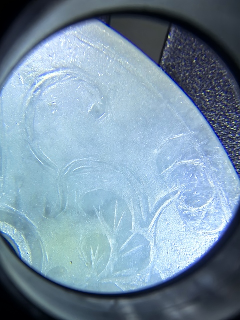古玩玉器翡翠玉壁真品鑒賞圖
