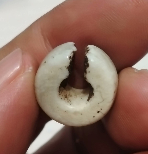 古玩玉器仿古玉玦真品鑒賞圖