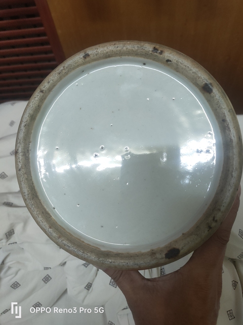 古玩陶瓷人物紋粉彩瓶真品鑒賞圖