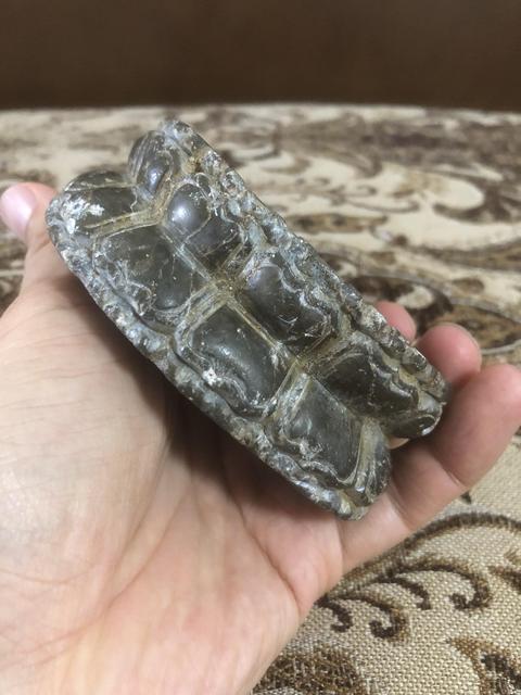 古玩雜項蓮花座真品鑒賞圖